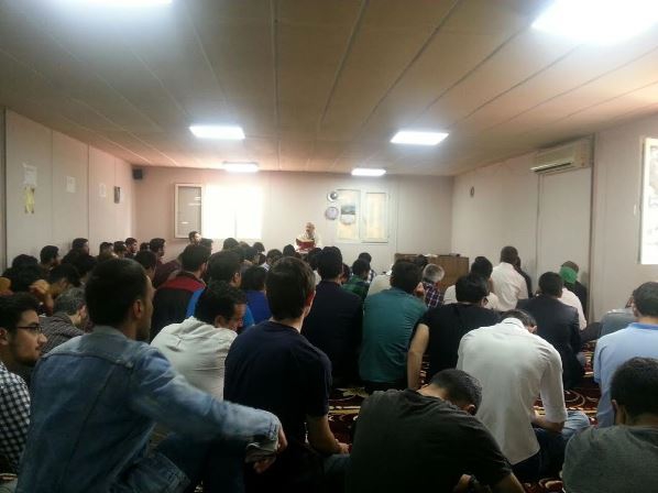 Mersin Üniversitesi'nde cami sevinci 2