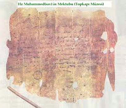 Peygamber Efendimiz (s.a.v)'in İslama Davet Mektupları 3