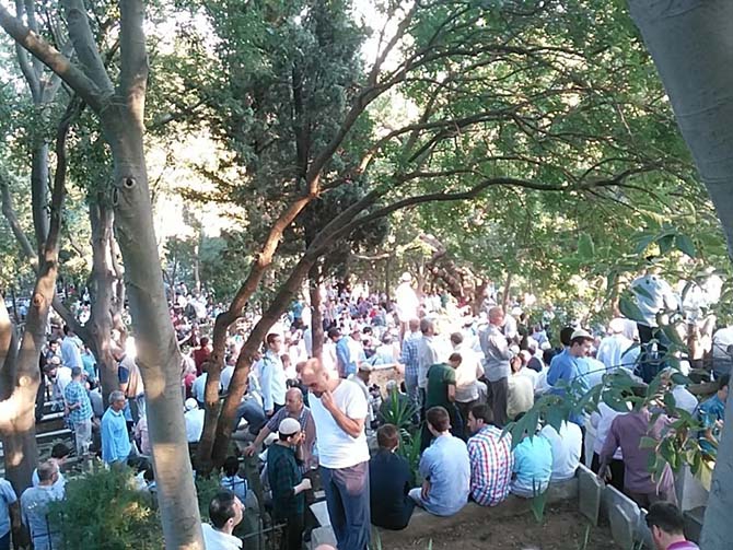 Abdullah Yeğin Ağabeyin cenazesinden 29
