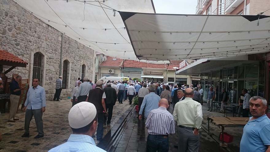 Mahmut Çalışkan Ağabey dualarla ebediyete uğurlandı 4