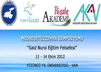 Medresetüzzehra Sempozyumu'na davet