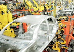 Otomotiv üretiminde büyük düşüş