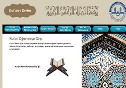 Kur'an portalı yayında