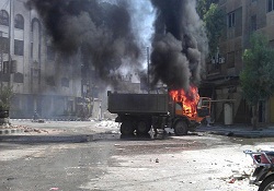 Şam'dan yoğun silah ve patlama sesleri yükseliyor