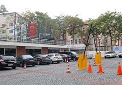 Hacizli araç otoparkta beklemeyecek