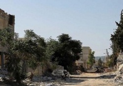 Halep kırsalı harabeye döndü