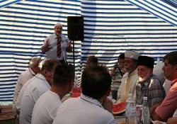 Kırım Müslümanları iftar yemeğinde buluştu