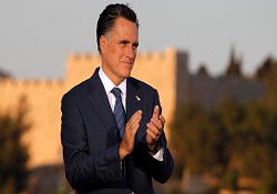 Romney, Kudüs'ü İsrail'in başkenti ilan etti