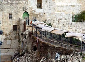 İsrail, Mescid-i Aksa'yı yavaş yavaş yıkıyor