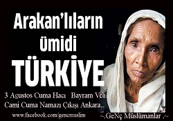 Arakanlı müslümanlar adına basın açıklaması yapılacak