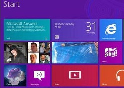Windows 8 internette