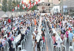 Gaziosmanpaşa'da gönül gönüle iftar