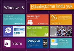 Windows 8'i Korsan Kullanmayın!