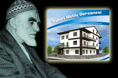 Tahiri Mutlu Nur dersanesi yapılıyor