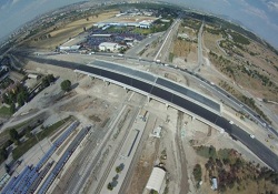 Marşandiz köprüsü 53 günde  yeniden yapıldı