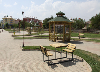 Said Nursi Parkında çalışmalar devam ediyor