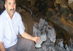 Buz mağarası keşfedilmeyi bekliyor