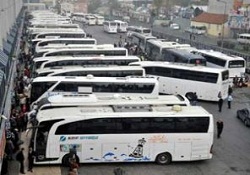 Otobüs biletleri bitti!