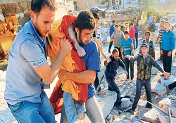 Ekmek kuyruğunda katliam