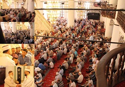 Tarihi cami sabah namazına kavuşuyor