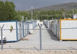Van'da konteyner kentte su sıkıntısı