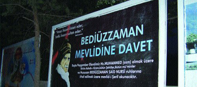 Bediüzzaman Mevlidlerine davet