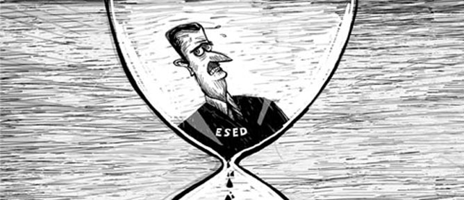 Beşşar Esad zaman geçtikçe eriyor