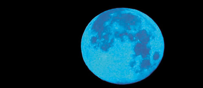 Yoksa 'mavi dolunay'ı kaçırdınız mı?