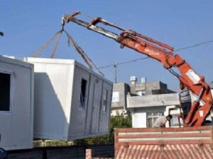 Reyhanlı Devlet Hastanesine 6 Konteyner Getirildi