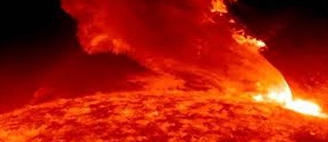 Güneşin kamçısı dünyaya böyle ulaştı