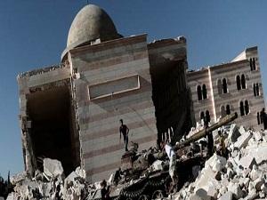 Esed Cuma namazı cemaatini bombaladı