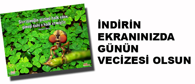 Risale-i Nur'dan vecizeli duvar kağıdı