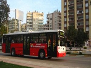Adana'da Doğalgazlı Otobüs Devri