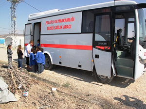 Ankara'nın ilk 'gezici hastanesi' hizmet vermeye başladı