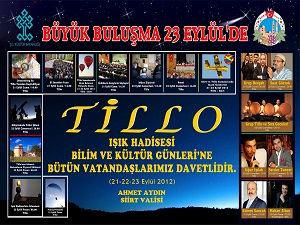 Tillo,  bilim dünyasının gündemine oturacak