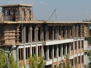 İnşaat işçilerinden KPSS molası