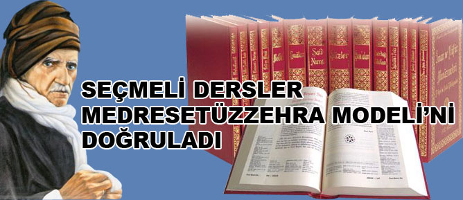 Seçmeli dersler Medresetüzzehra Modeli'ni doğruladı