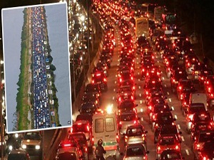 İstanbul'daki trafik değilmiş!