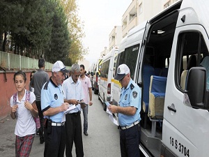 Okul Servislerine Sıkı Denetim