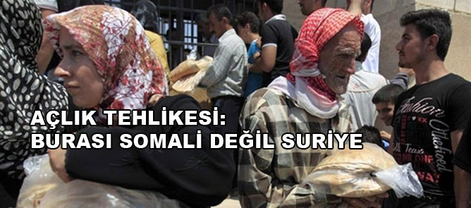 Açlık tehlikesi: Burası Somali değil Suriye