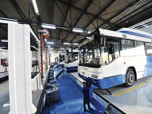 Yeni Otobüs Filosuna Yeni Atölye