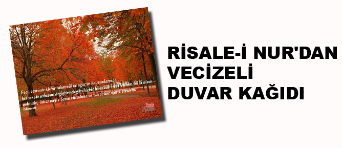 Risale-i Nur'dan vecizeli duvar kağıdı - [indir]