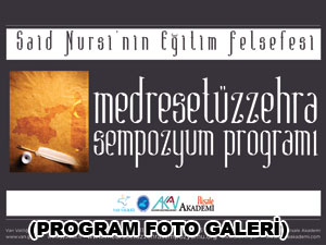 İşte Medresetüzzehra Sempozyumu'nun programı
