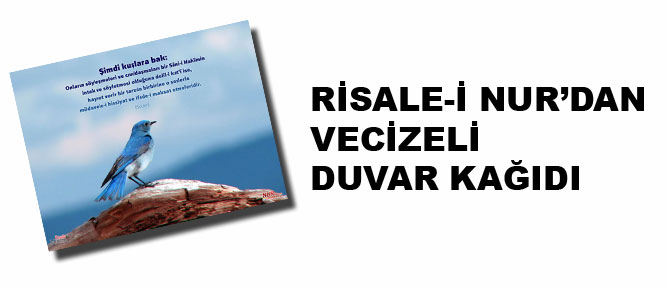 Risale-i Nur'dan vecizeli duvar kağıdı - [indir]