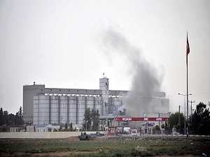 Akçakale’ye yine bomba düştü anında misilleme yapıldı