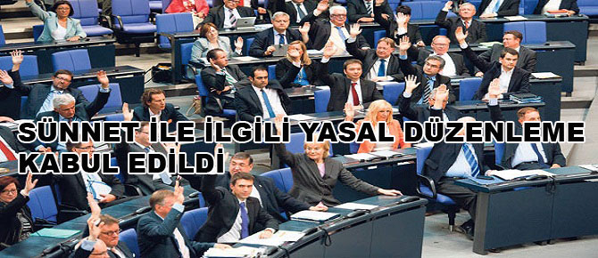 Sünnet ile ilgili yasal düzenleme kabul edildi