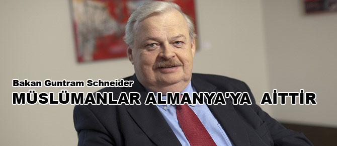 Müslümanlar Almanya'ya aittir