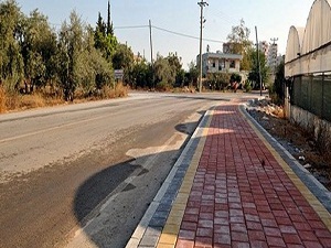 Dönüşümden kalanlar kaldırımları süsleyecek