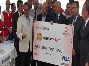 Suriyeli sığınmacılara 'Gıda Kart'