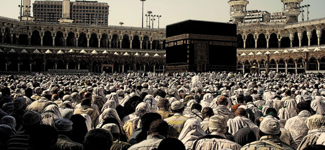 Hacı adayları mukaddes topraklarda